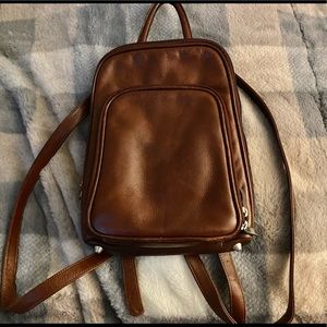 osgoode marley leather backpack